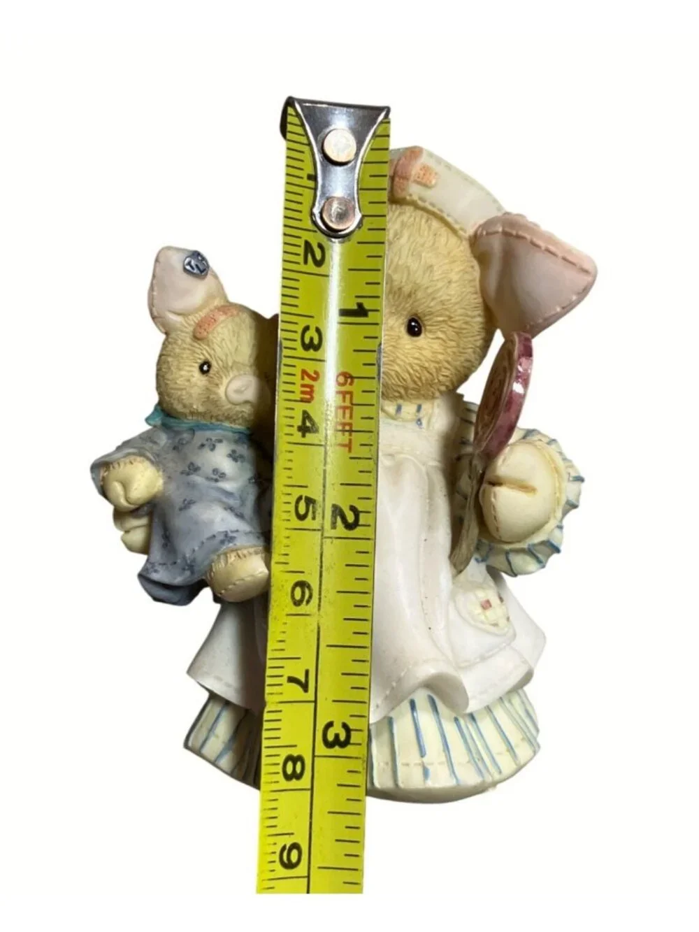 Youll Be Just Swine Figurine By Enesco 1995 Mary Rhyner Nadig Nurse Pig Collecti